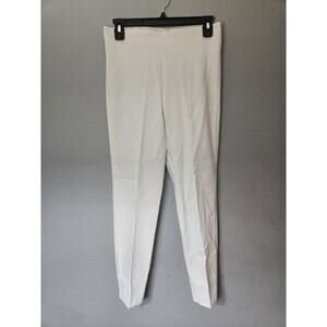 Equestrian Women's Size Small Ankle Pull On Pants White